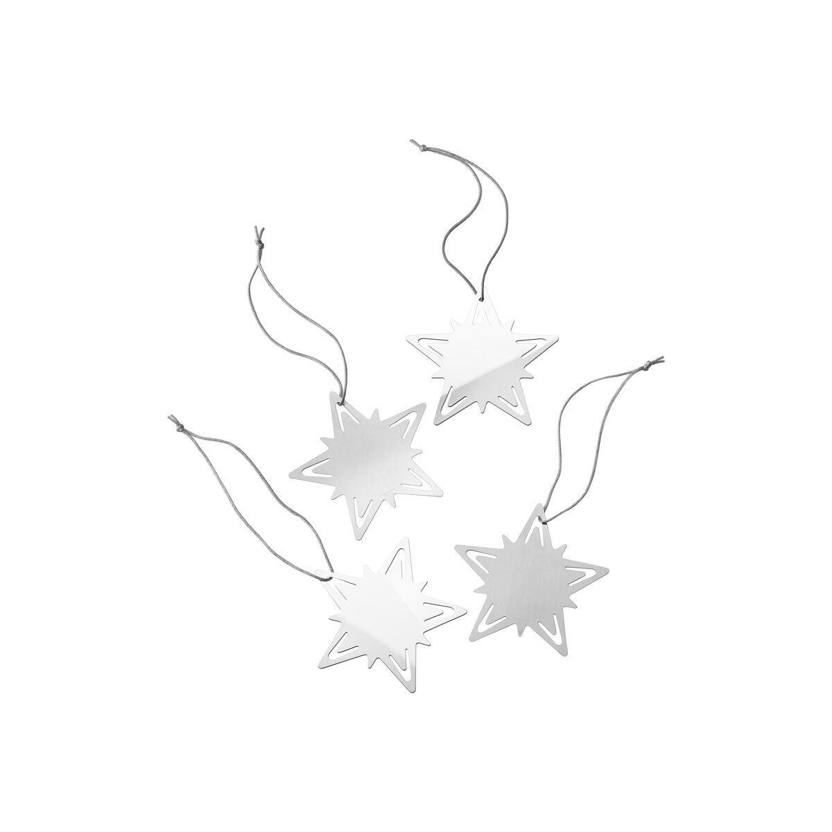 [product_category]-Georg Jensen Gift Pendant "Star" , Set Of 4-Georg Jensen-5713275209928-10019323-GEO-1