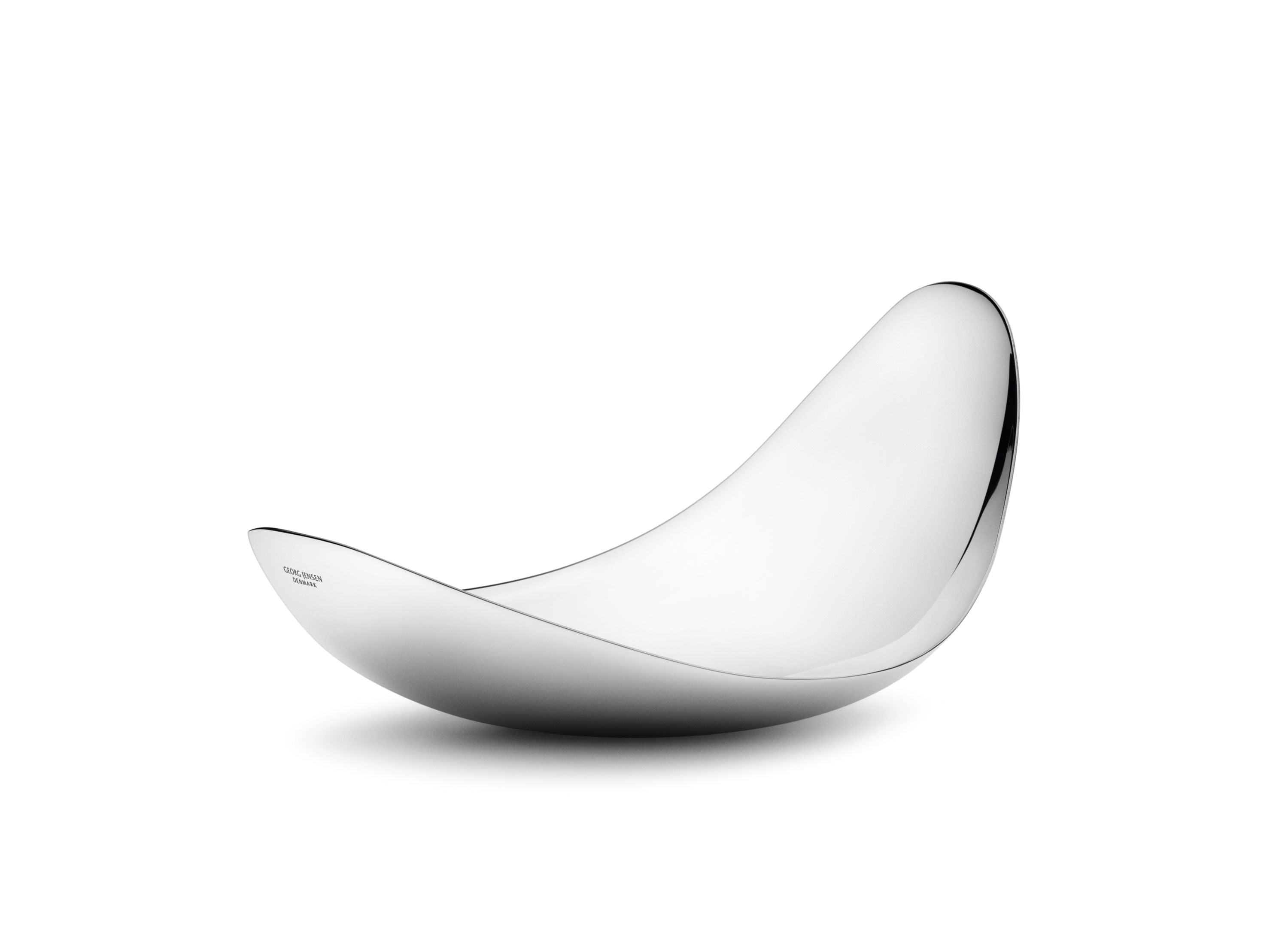 [product_category]-Georg Jensen Leaf Serving Bowl Highly Polished, 11 Cm-Georg Jensen-5705145099074-3586286-GEO-2