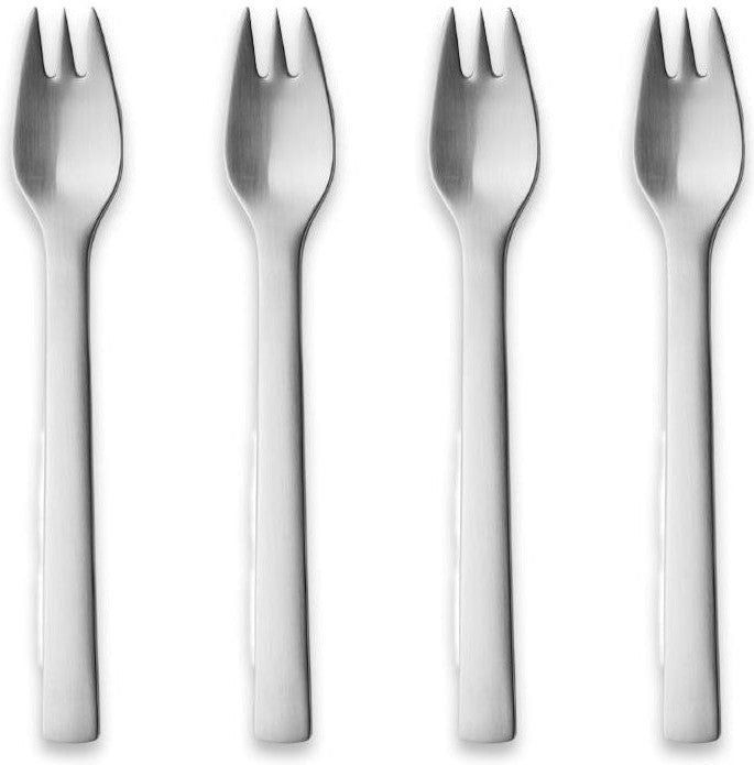 [product_category]-Georg Jensen New York Cake Fork, Set Of 4-Georg Jensen-5713275066675-10014984-GEO-1