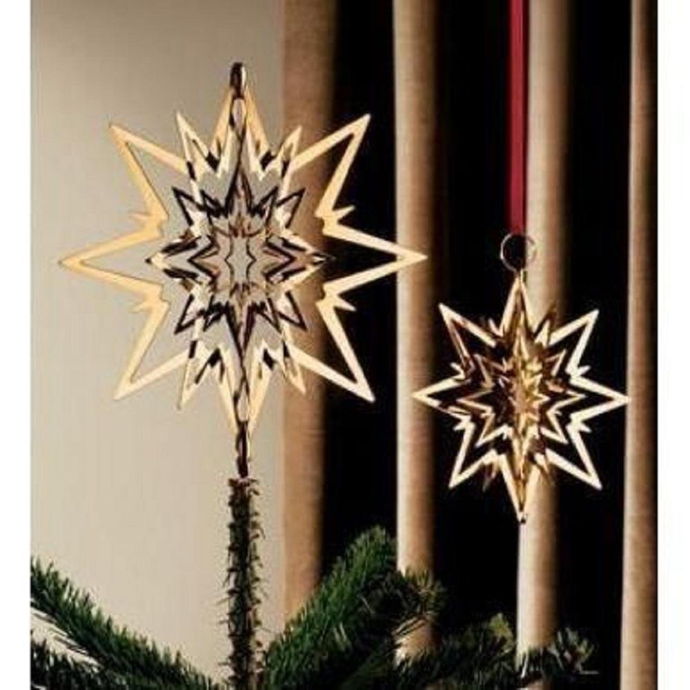 [product_category]-Georg Jensen Star Christmas Tree Star Gold Plating, 19 Cm-Georg Jensen-5705140284635-3405000-GEO-2