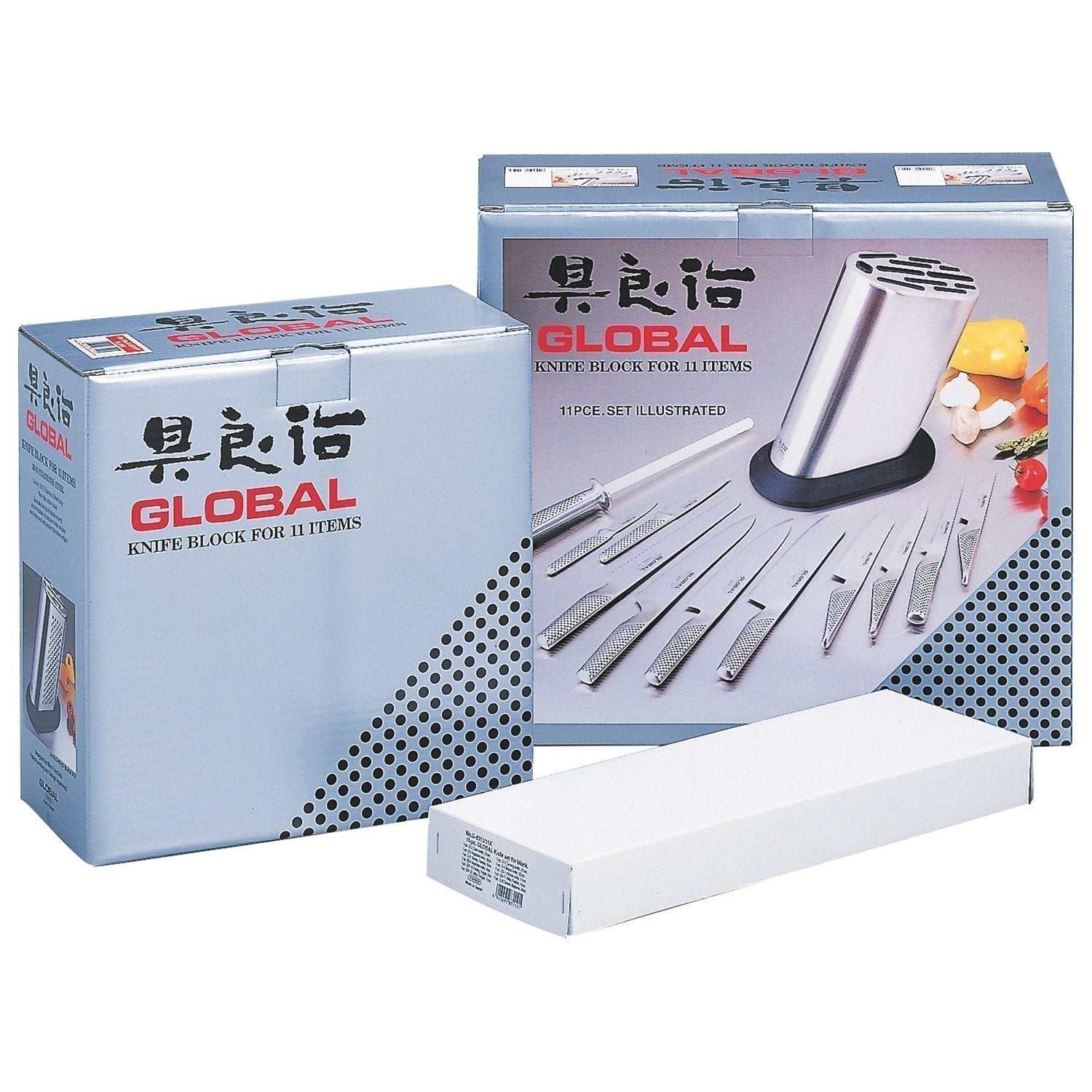 [product_category]-Global G 8311 Kb/Plr 11 Piece Knife Block Set Without Points-Global-4943691831125-1625-GLO-1