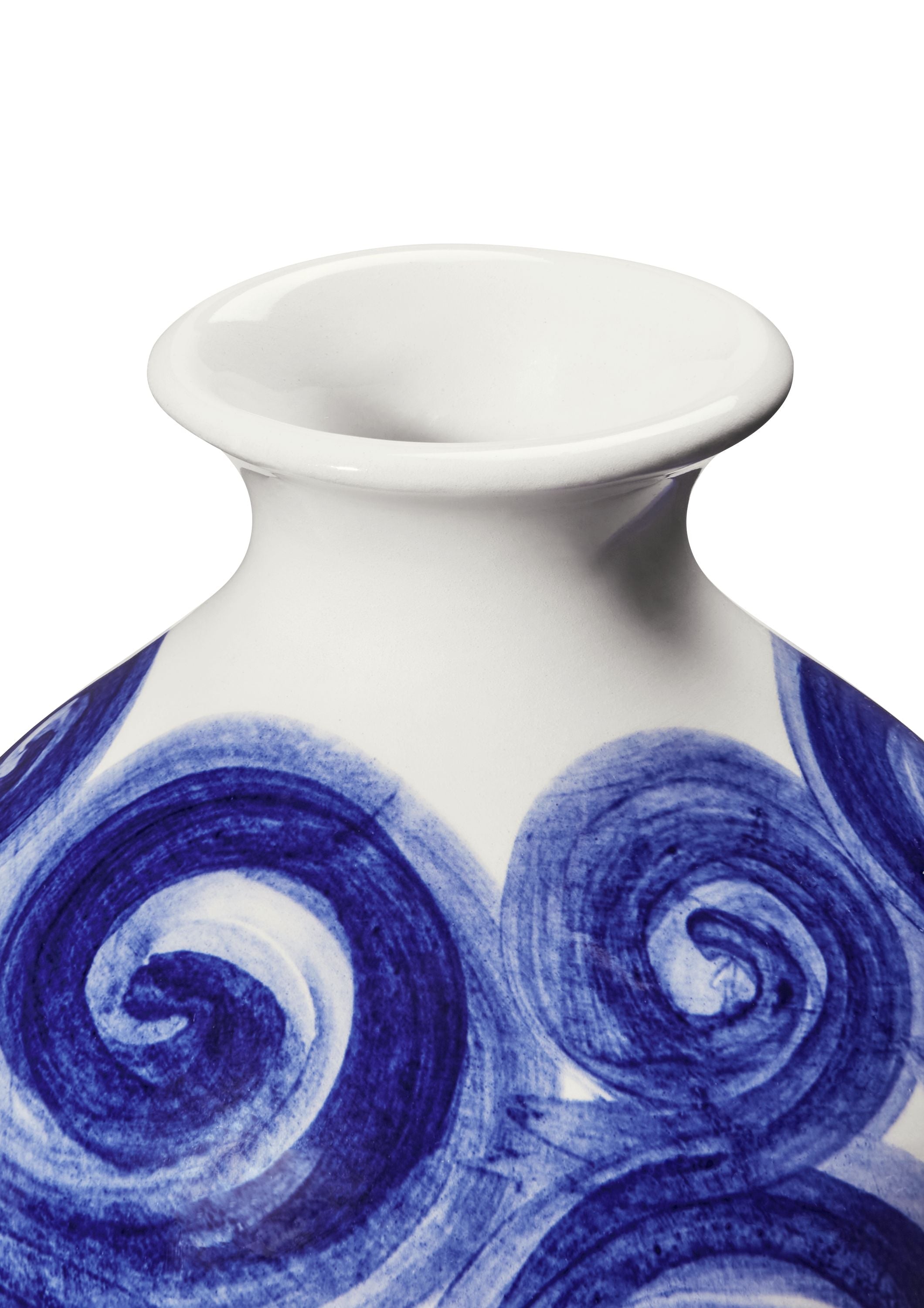 [product_category]-Kähler Tulle Vase H10.5 Cm Blue-Kähler-5703779187198-695010-KAH-2