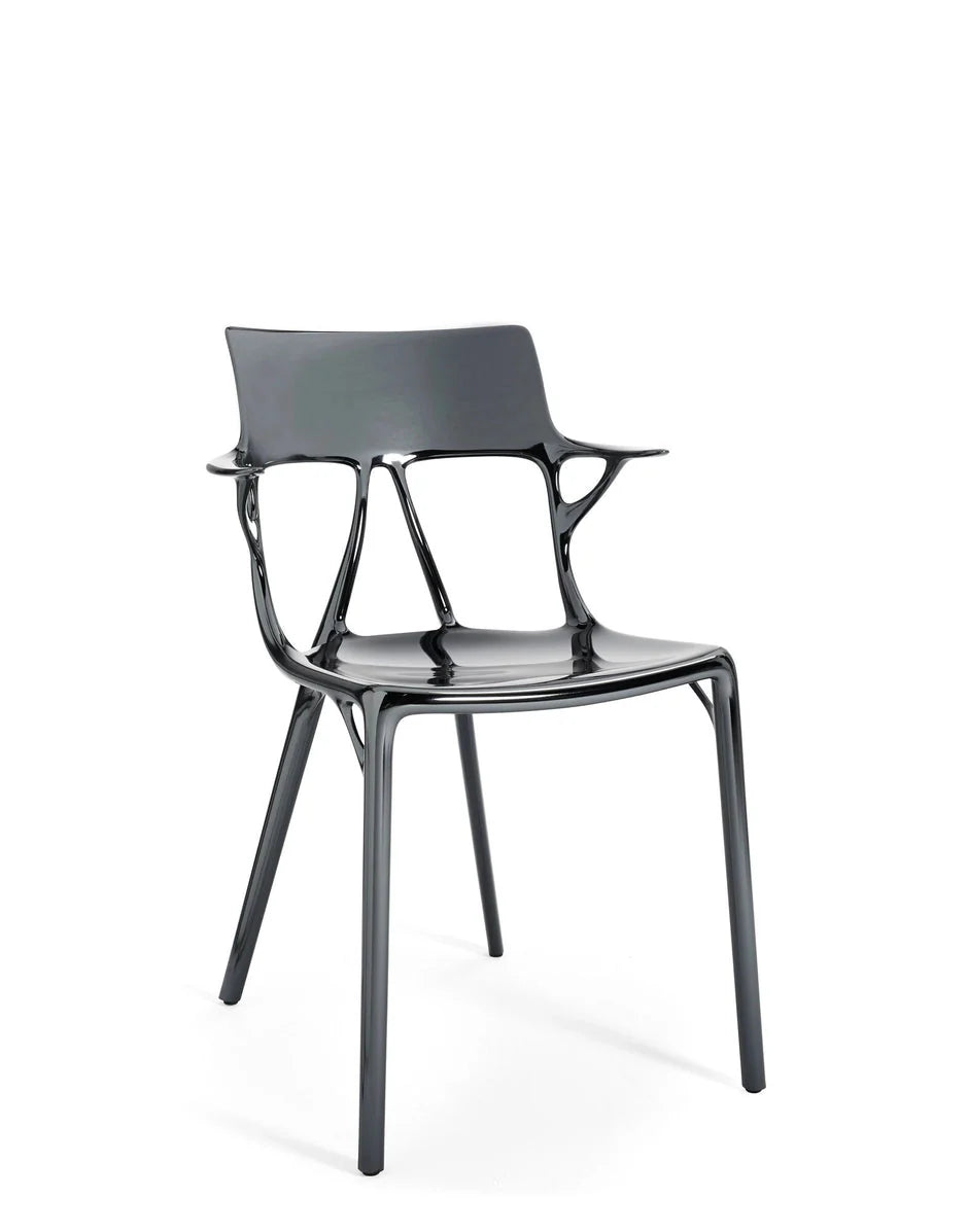 [product_category]-Kartell A.I. Chair, Titanium-Kartell-8058967311204-05887OY-KAR-2