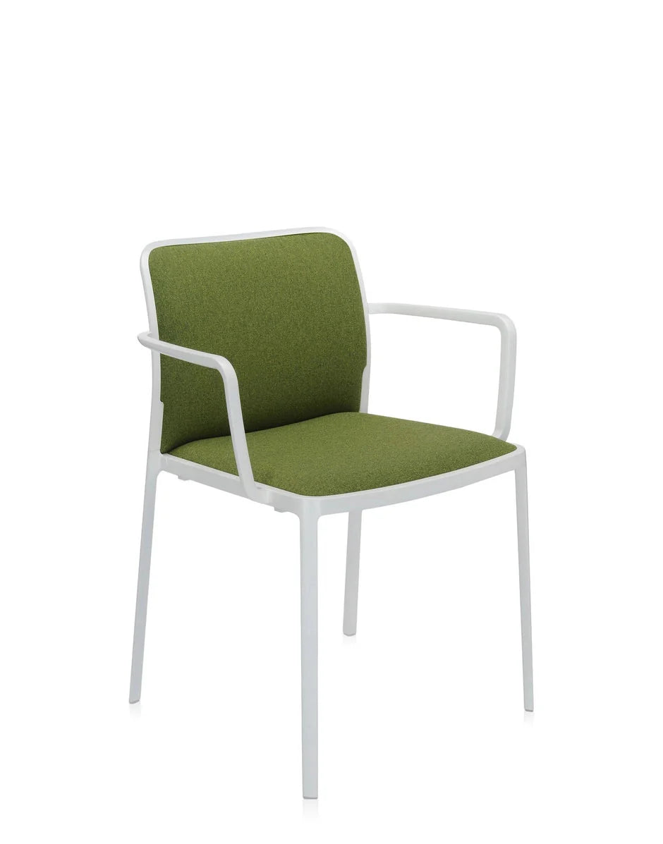 [product_category]-Kartell Audrey Soft Armchair, White/Green-Kartell-8058967162219-05976BS-KAR-2