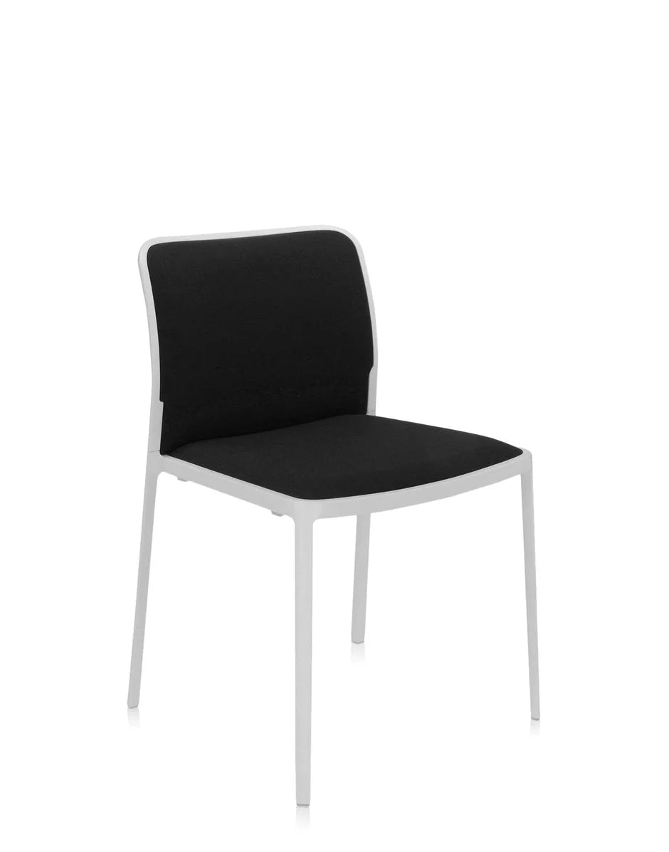 [product_category]-Kartell Audrey Soft Chair, White/Black-Kartell-8058967162431-05975BB-KAR-2