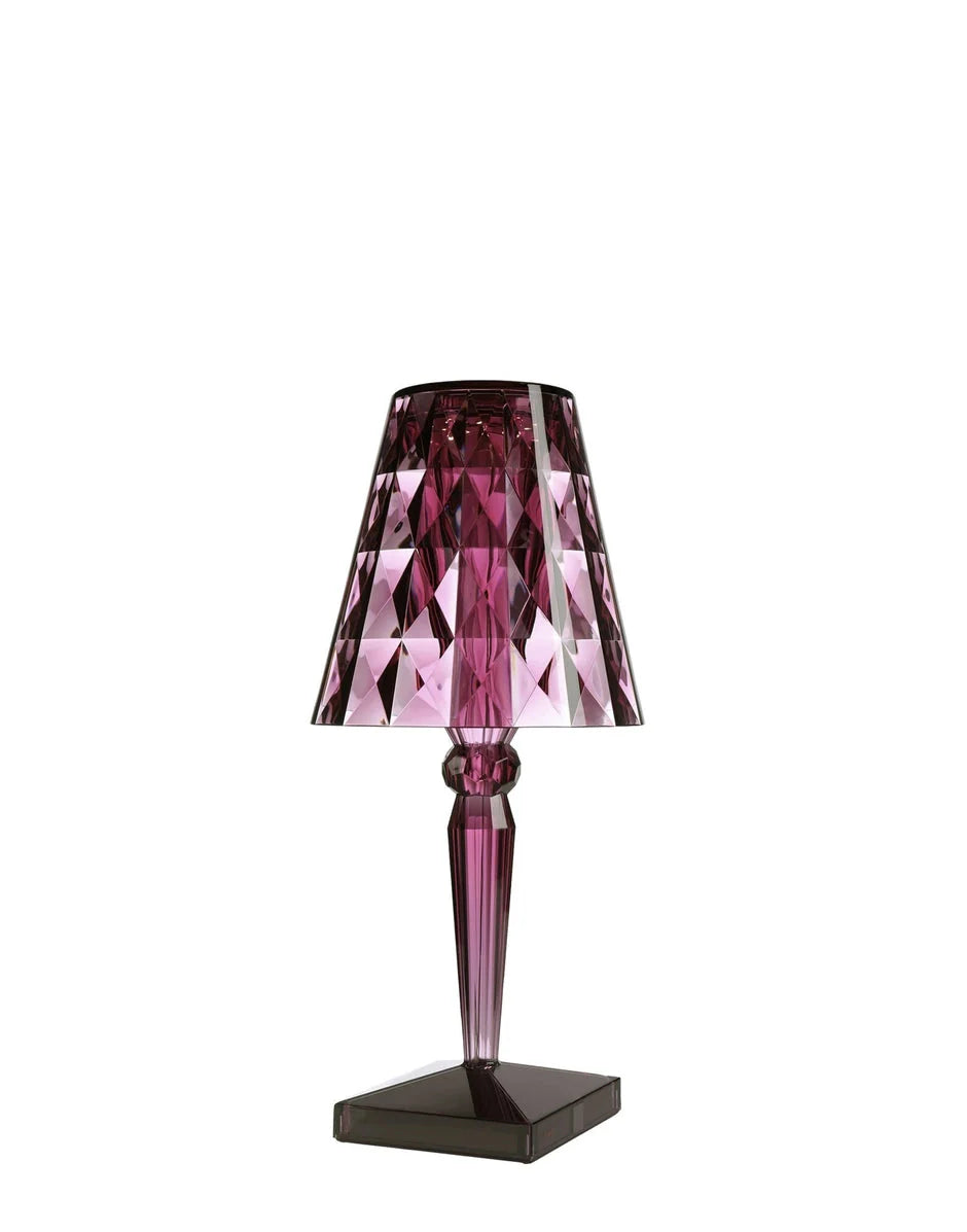 [product_category]-Kartell Big Battery Table Lamp Plug Version, Plum-Kartell-8058967295351-09470PR-KAR-2