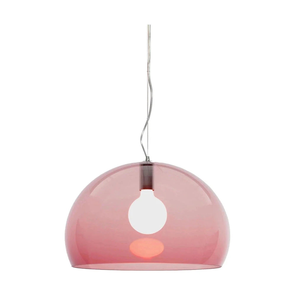 [product_category]-Kartell Fl/Y Suspension Lamp, Bordeaux-Kartell-8058967332919-09030BO-KAR-1