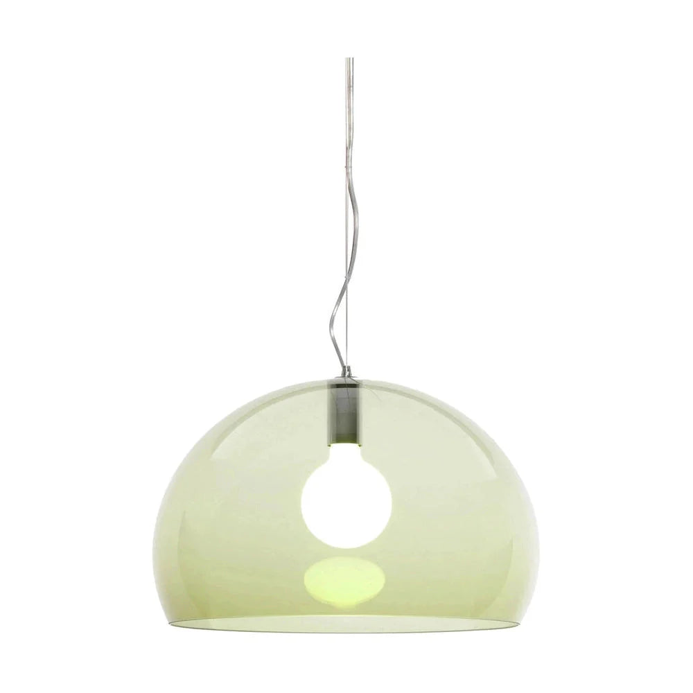 [product_category]-Kartell Fl/Y Suspension Lamp, Olive Green-Kartell-8058967332940-09030VO-KAR-1