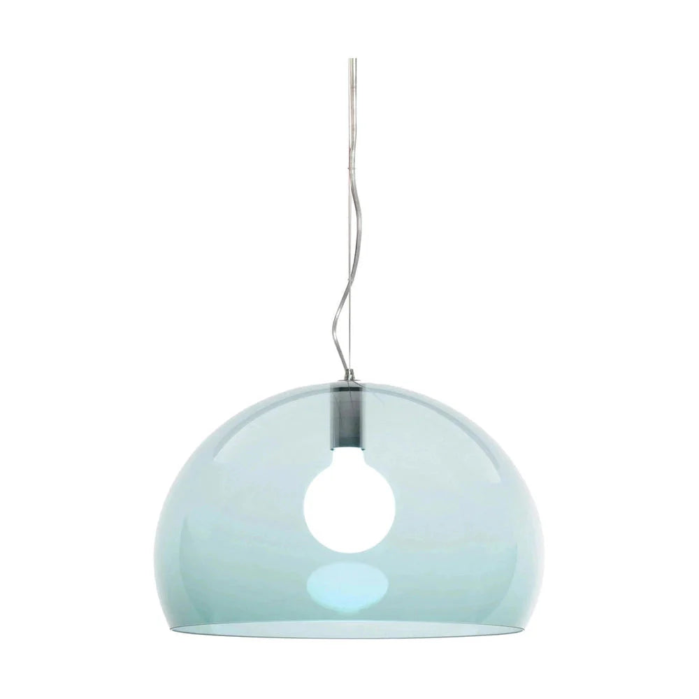 [product_category]-Kartell Fl/Y Suspension Lamp, Petroleum-Kartell-8058967332957-09030PE-KAR-1