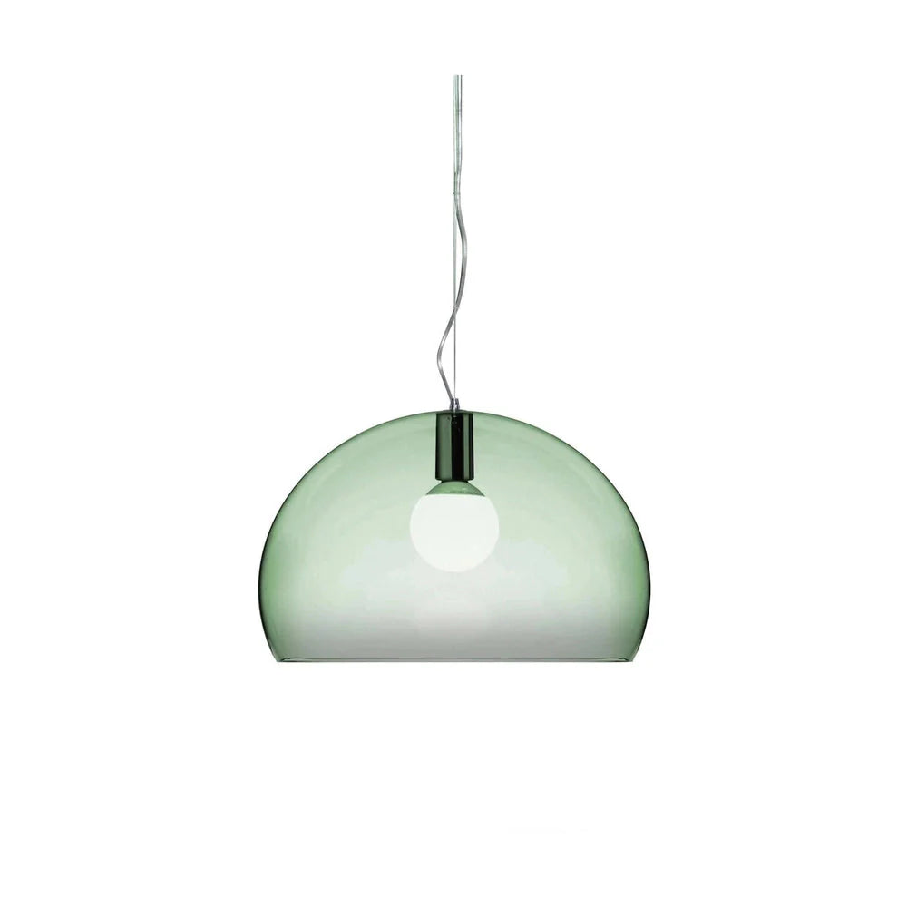 [product_category]-Kartell Fl/Y Suspension Lamp, Sage Green-Kartell-8058967092585-09030K9-KAR-1