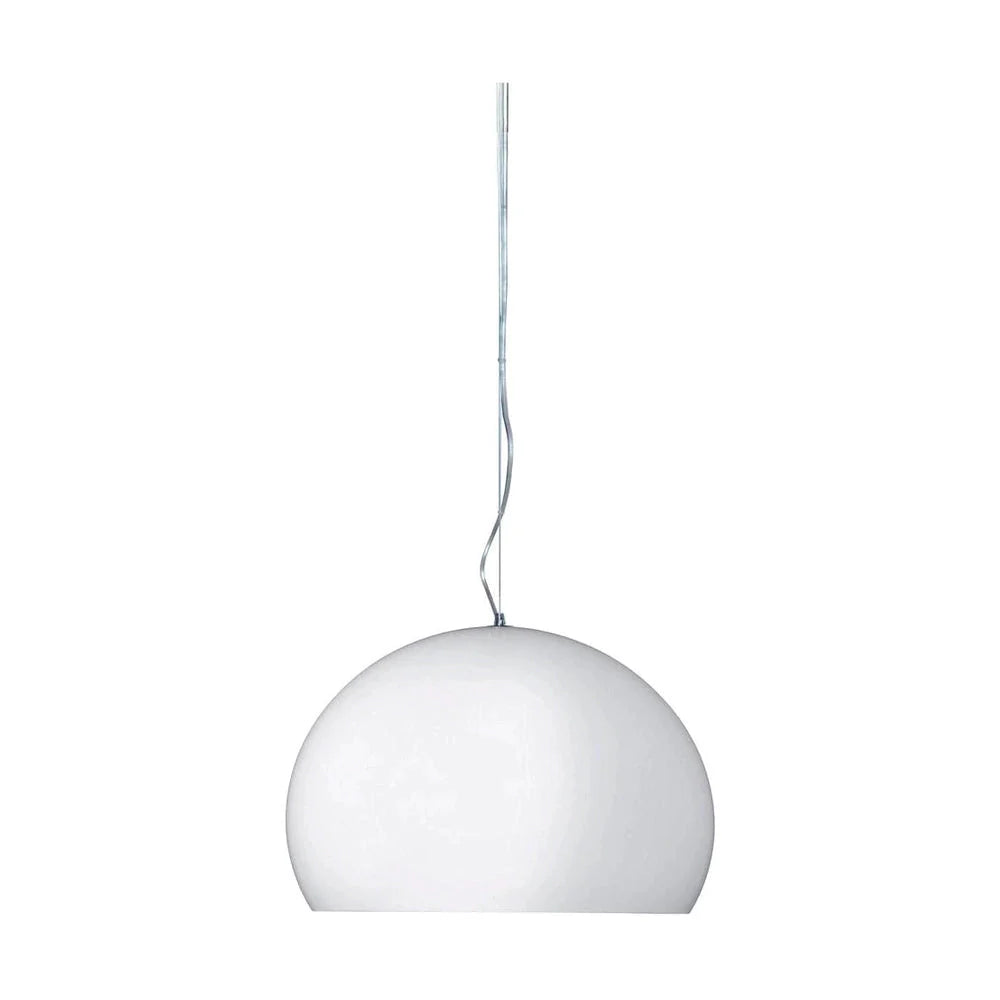 [product_category]-Kartell Fl/Y Suspension Lamp Small, Transparent/White-Kartell-8058967205251-0905303-KAR-1