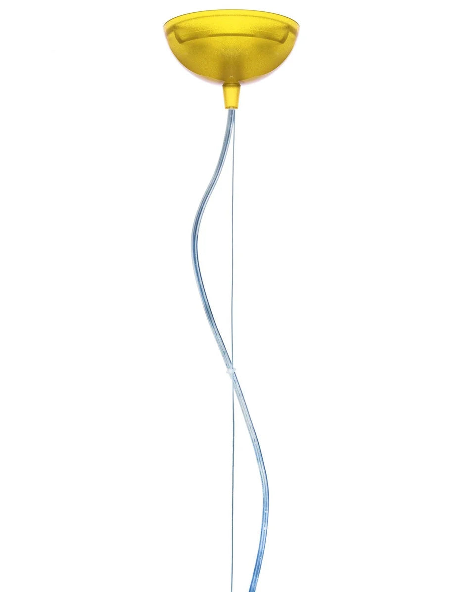 [product_category]-Kartell Fl/Y Suspension Lamp Small, Transparent/Yellow-Kartell-8058967205190-09053K6-KAR-2