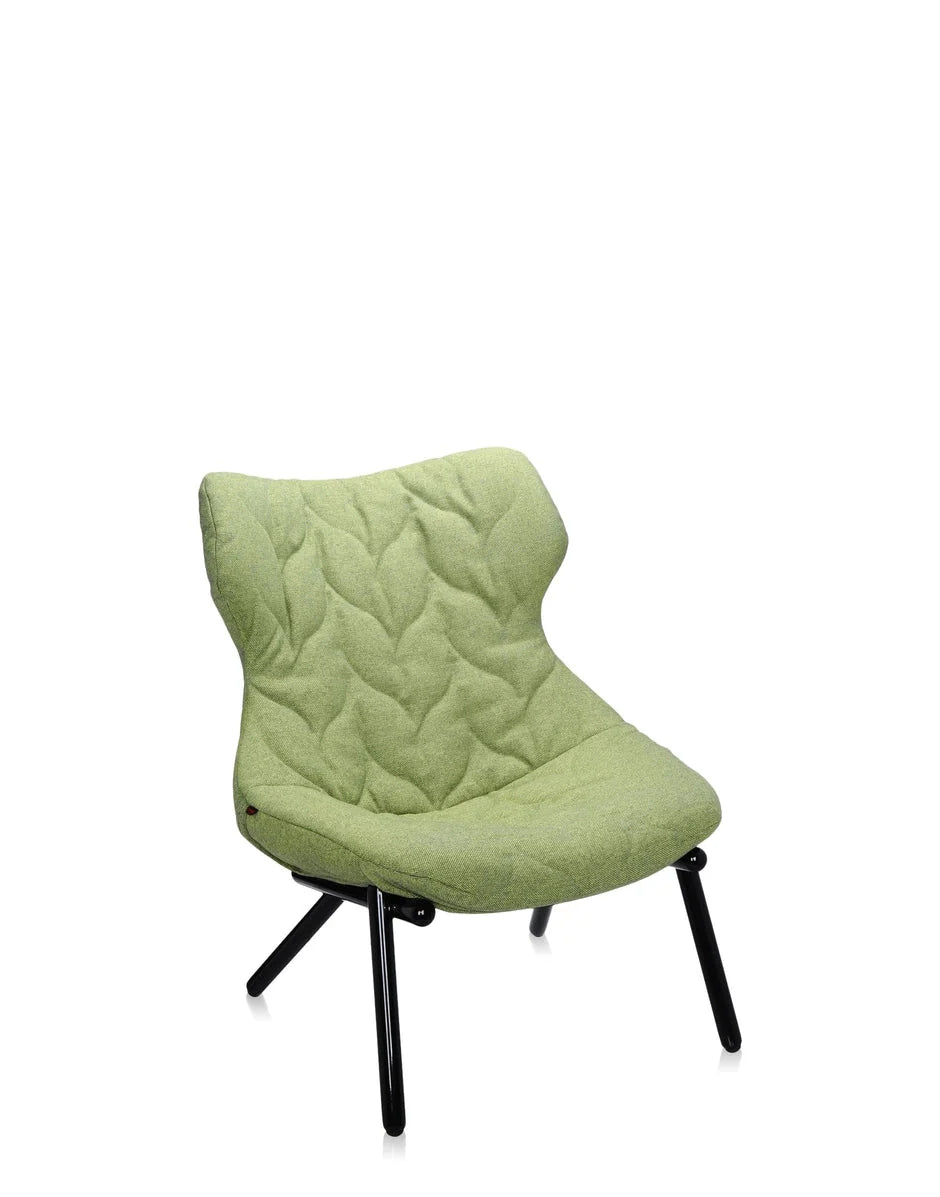 [product_category]-Kartell Foliage Armchair Trevira, Black/Green-Kartell-8058967182439-06086ND-KAR-2
