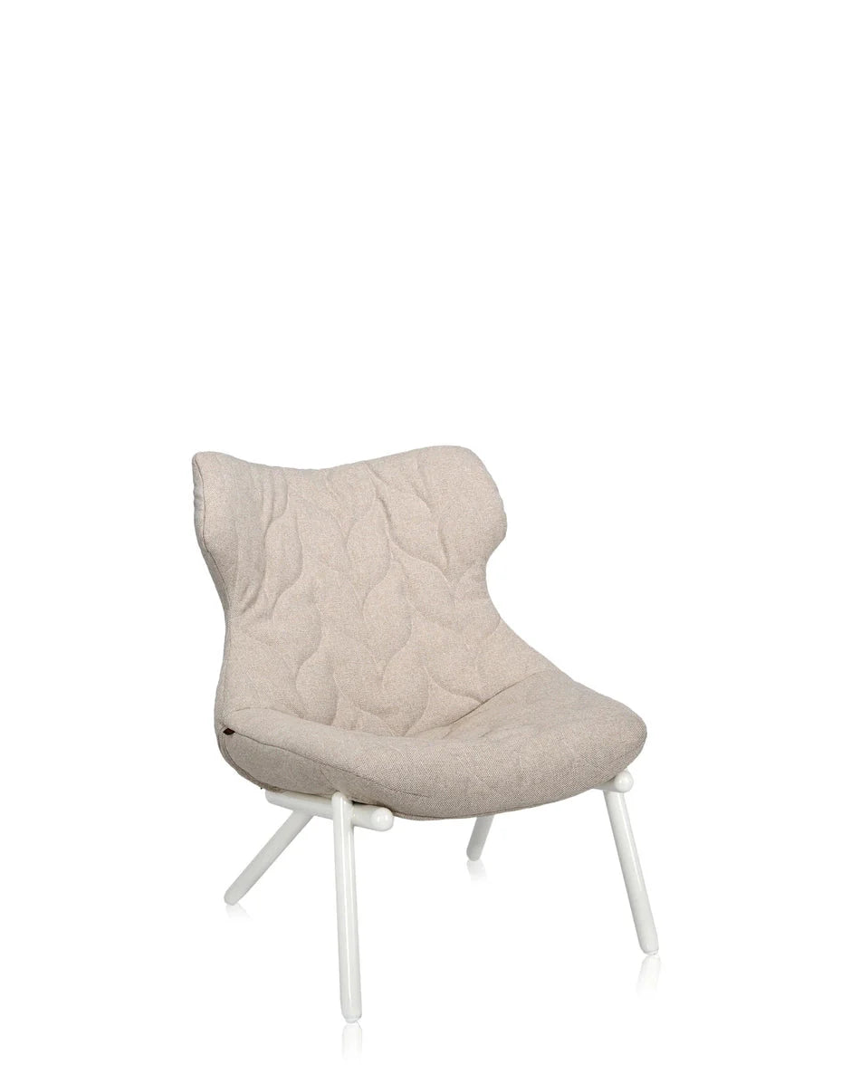 [product_category]-Kartell Foliage Armchair Trevira, White/Beige-Kartell-8058967181999-06086BA-KAR-2