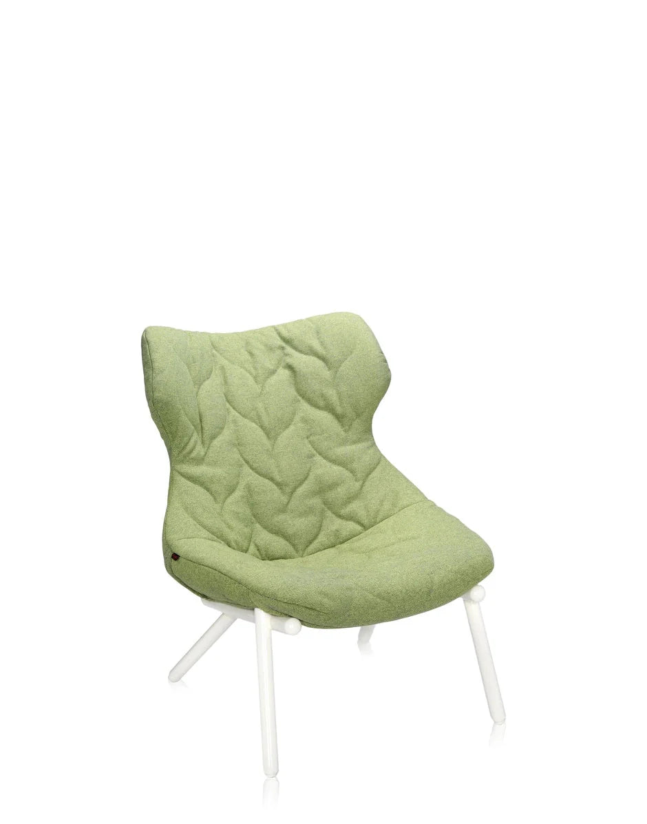[product_category]-Kartell Foliage Armchair Trevira, White/Green-Kartell-8058967182057-06086BD-KAR-2