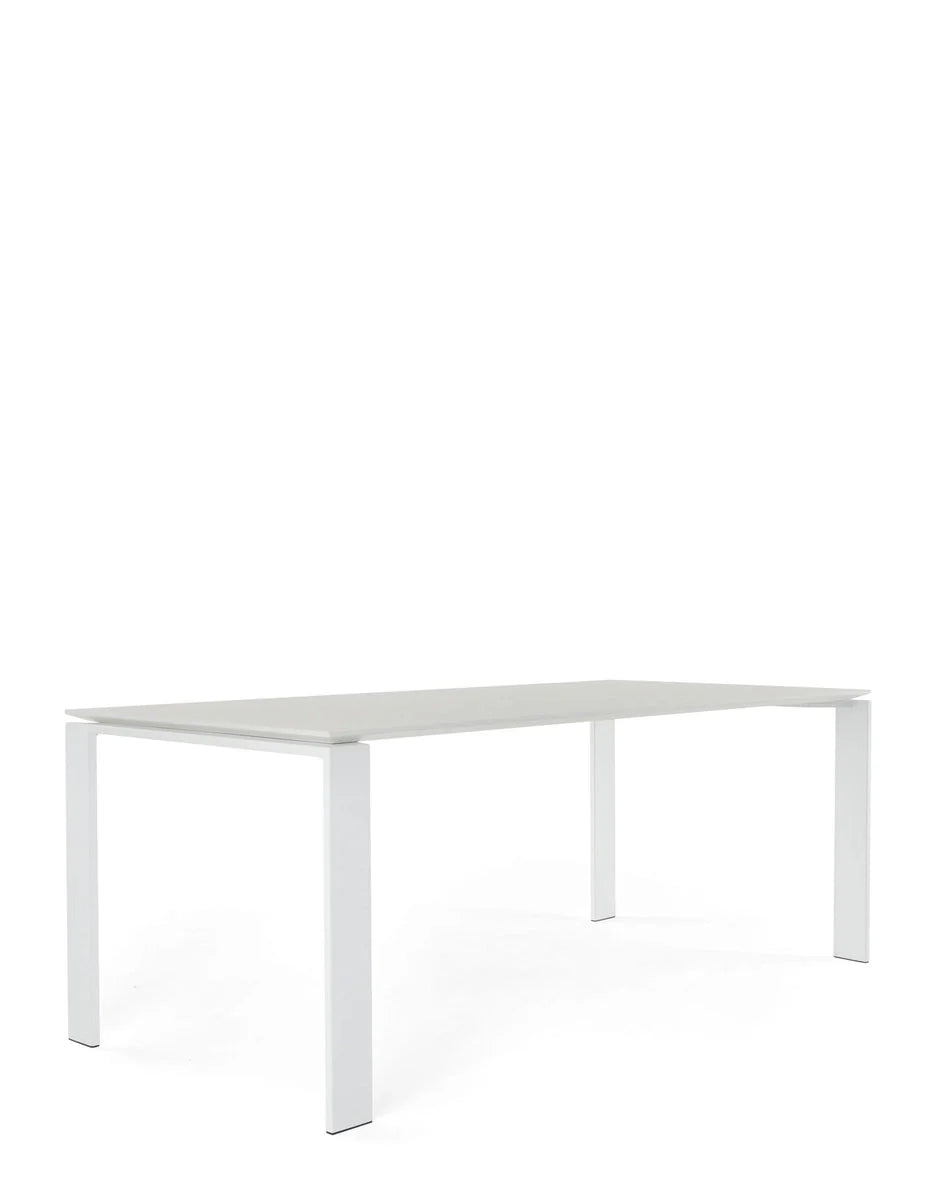 [product_category]-Kartell Four Desk 190x90 Cm, White-Kartell-8058967312669-0451482-KAR-2