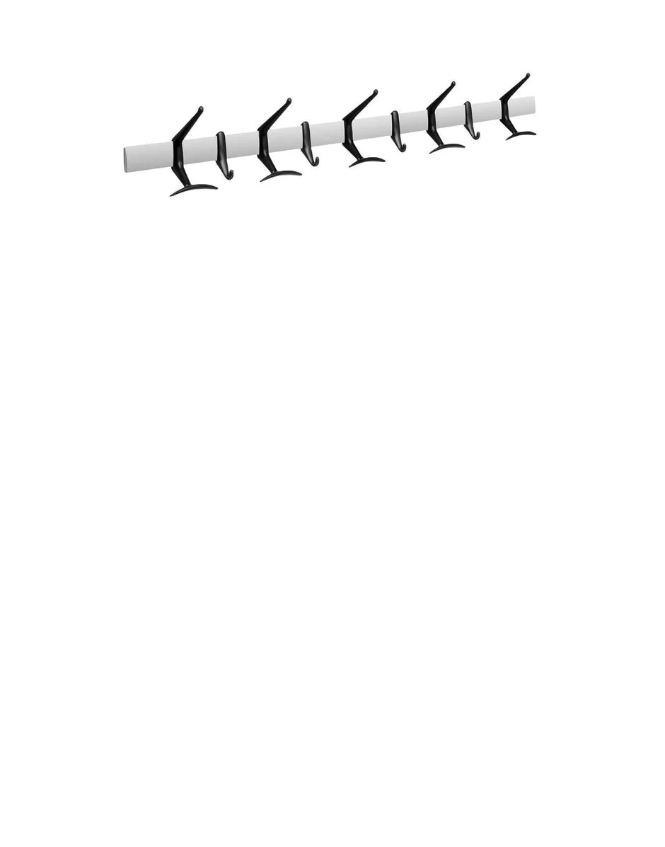 [product_category]-Kartell Hanger Wall 90 Cm, Black-Kartell-8058967089851-0817409-KAR-2