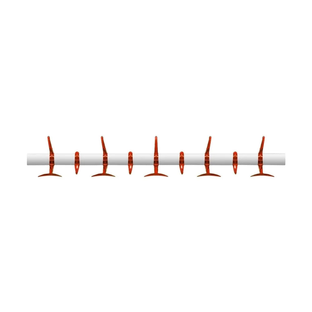 [product_category]-Kartell Hanger Wall 90 Cm, Orange Red-Kartell-8058967089899-0817471-KAR-1