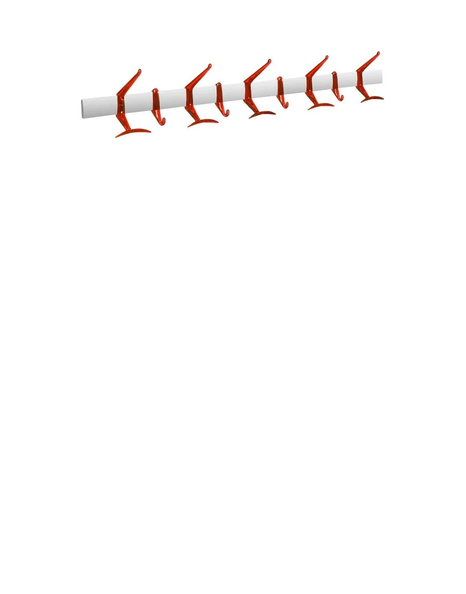[product_category]-Kartell Hanger Wall 90 Cm, Orange Red-Kartell-8058967089899-0817471-KAR-2