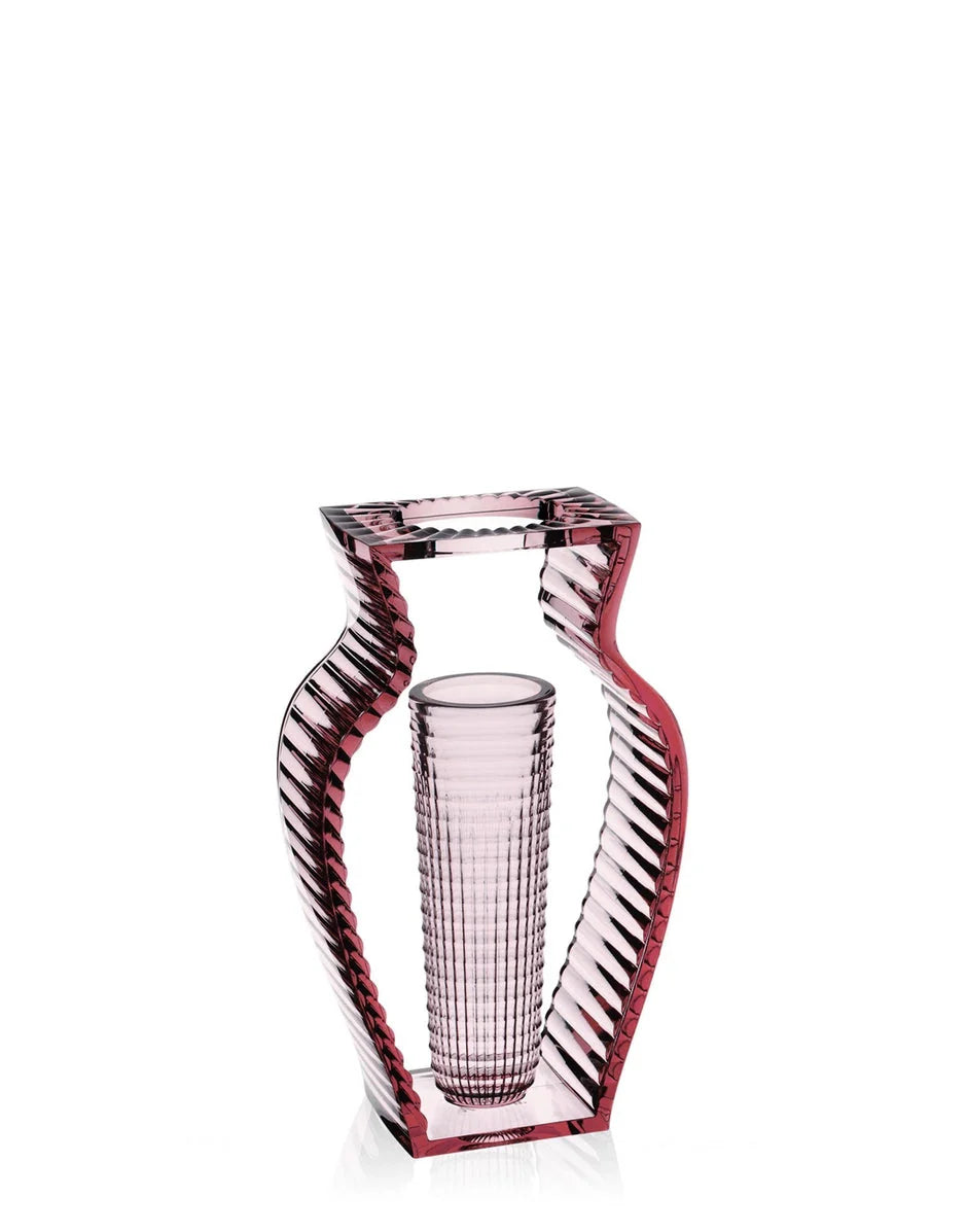 [product_category]-Kartell I Shine Vase, Pink-Kartell-8058967248272-01215E6-KAR-2