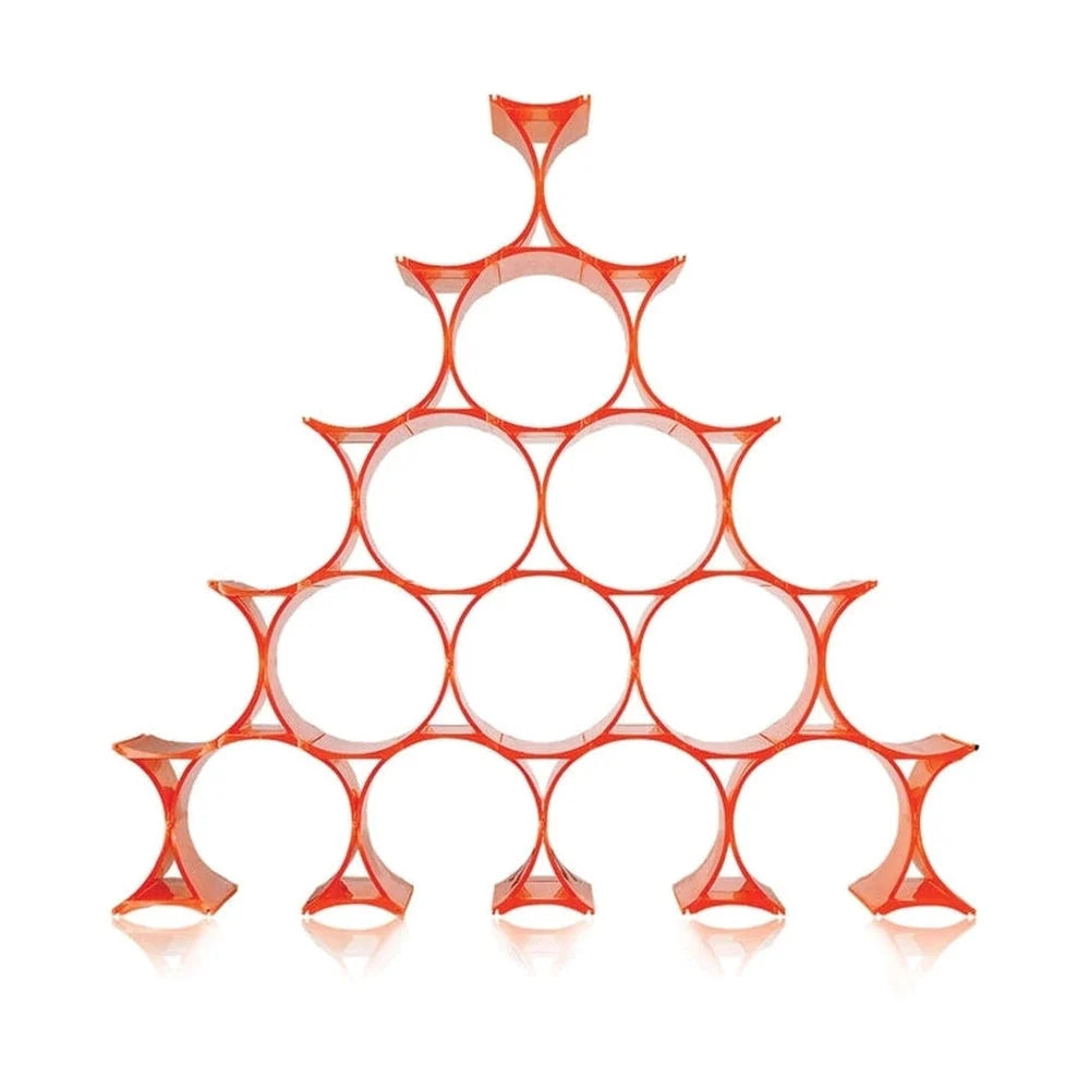 [product_category]-Kartell Infinity Bottle Holder, Orange-Kartell-8058967084818-076804Z-KAR-1