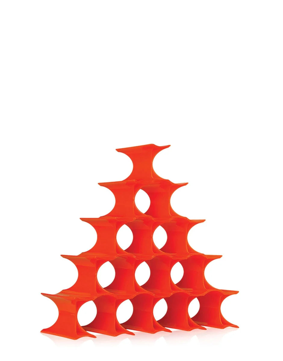 [product_category]-Kartell Infinity Bottle Holder, Orange-Kartell-8058967084818-076804Z-KAR-2