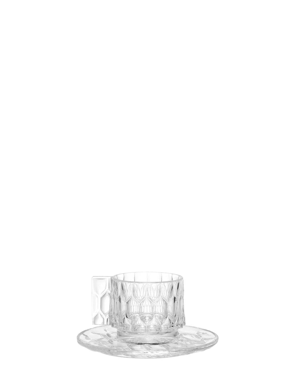 [product_category]-Kartell Jellies Family Set Of 4 Coffee Cups, Crystal-Kartell-8058967228656-01582B4-KAR-2