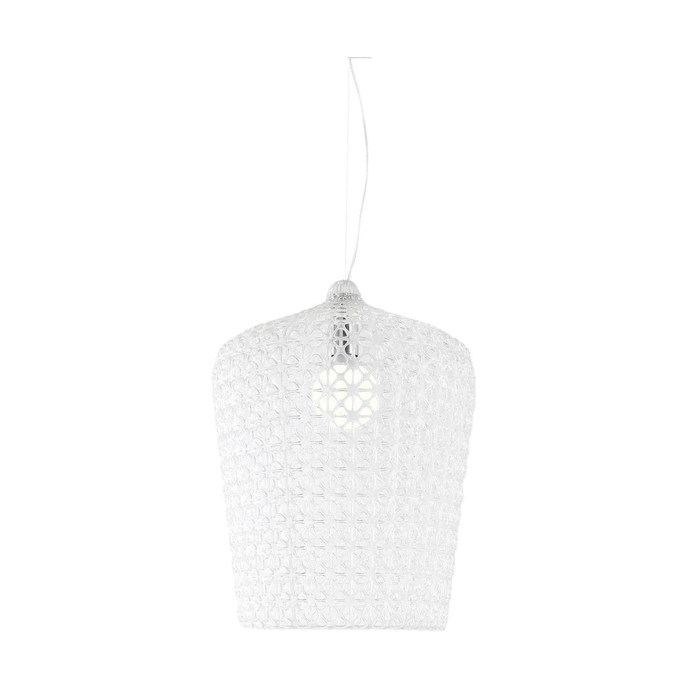 [product_category]-Kartell Kabuki Suspension Lamp, Crystal-Kartell-8058967256376-09175B4-KAR-1