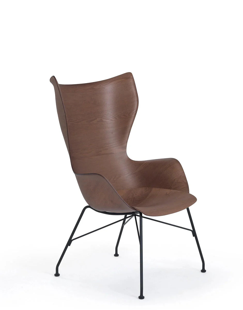 [product_category]-Kartell K/Wood Armchair Slatted Ash, Dark Wood/Black-Kartell-8058967295092-04916SN-KAR-2