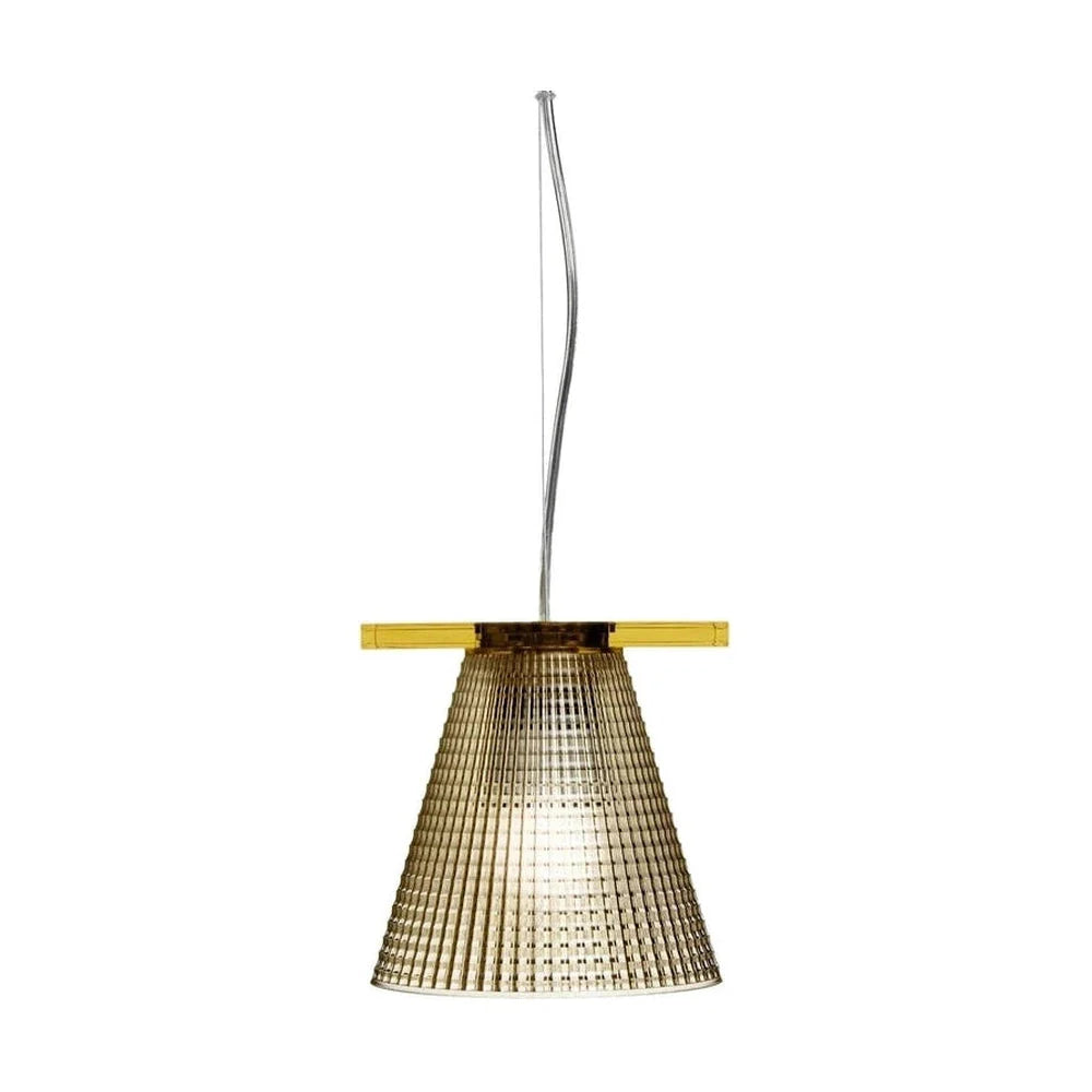 [product_category]-Kartell Light Air Transparent Suspension Lamp, Amber-Kartell-8058967197020-09130AM-KAR-1