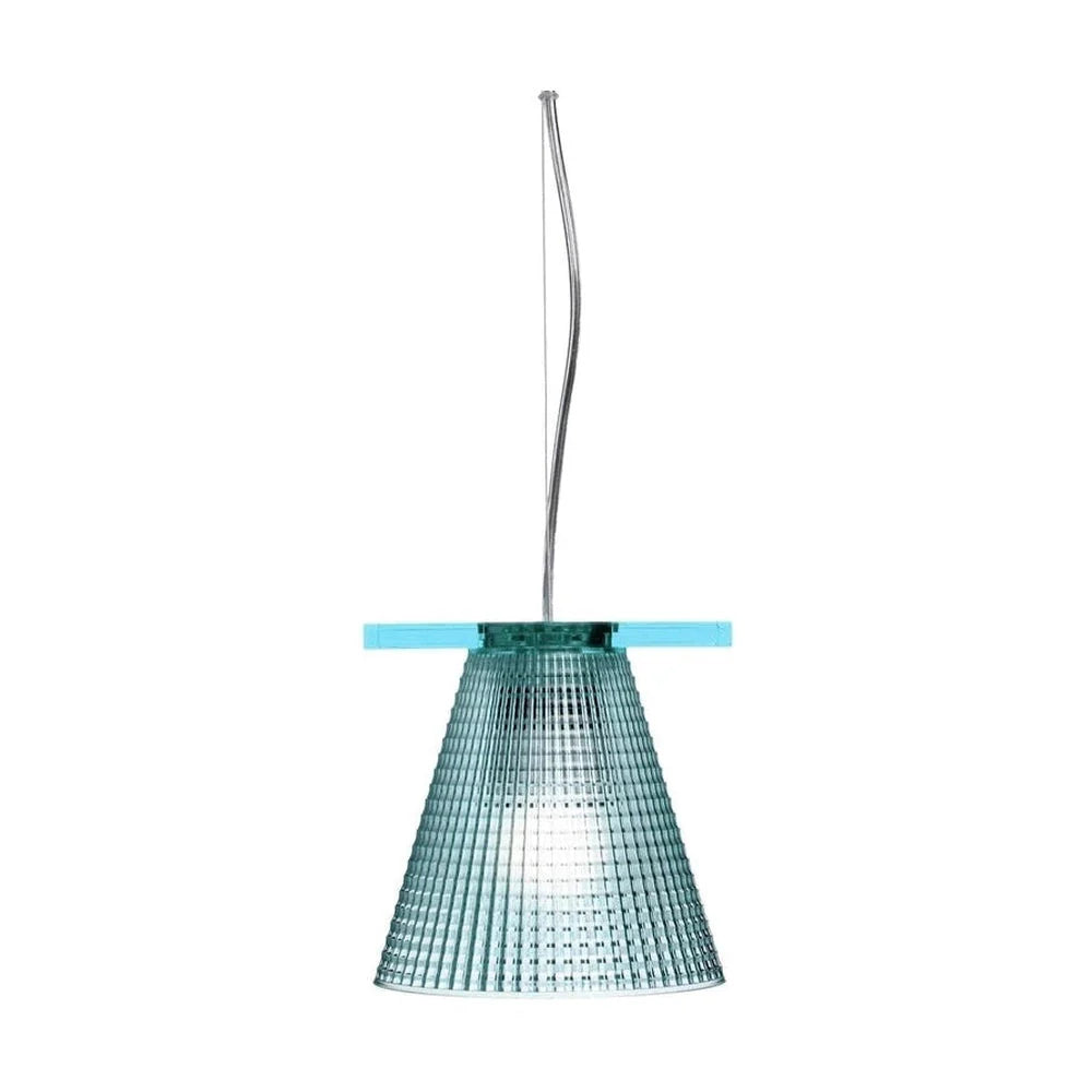 [product_category]-Kartell Light Air Transparent Suspension Lamp, Light Blue-Kartell-8058967197068-09130AZ-KAR-1