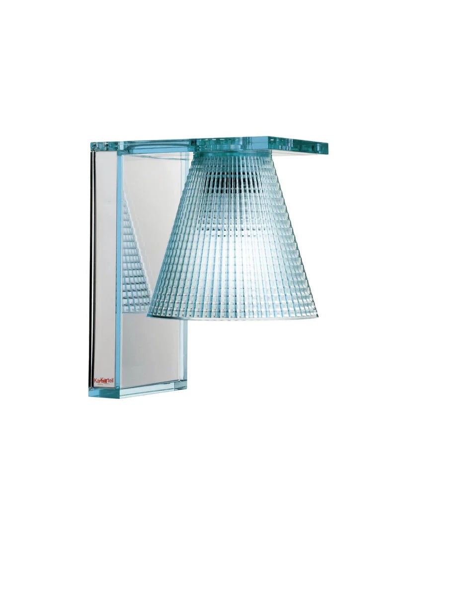 [product_category]-Kartell Light Air Transparent Wall Light, Light Blue-Kartell-8058967200089-09120AZ-KAR-2