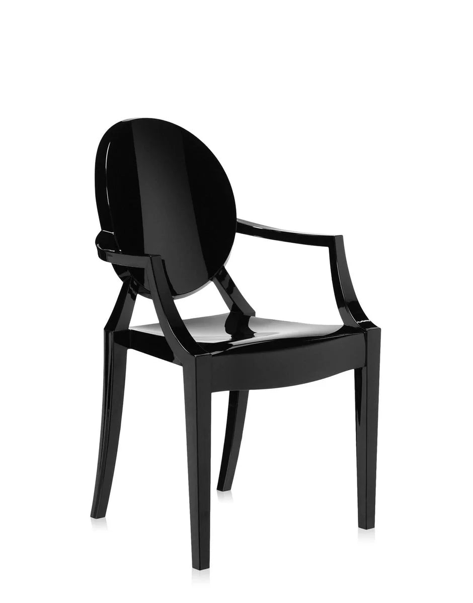 [product_category]-Kartell Louis Ghost Chair, Black-Kartell-8058967311969-G4852E6-KAR-2
