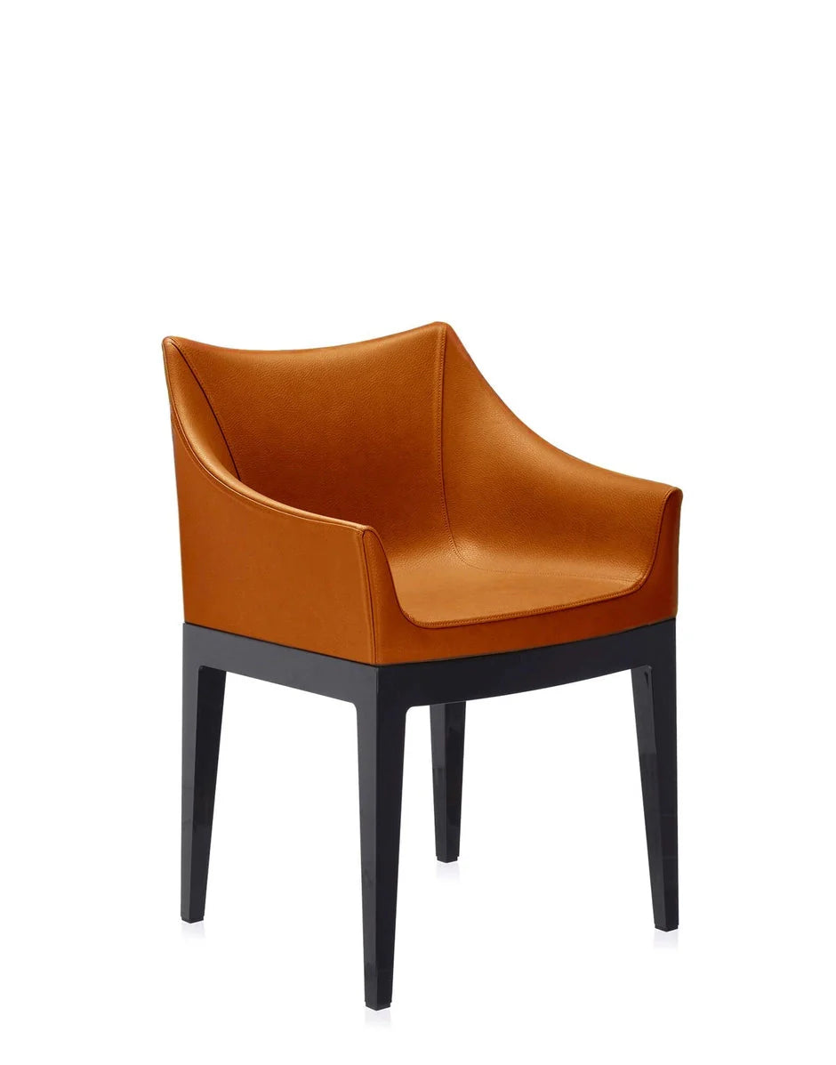 [product_category]-Kartell Madame Ecopelle Armchair, Black/Tobacco-Kartell-8058967284645-05838N8-KAR-2