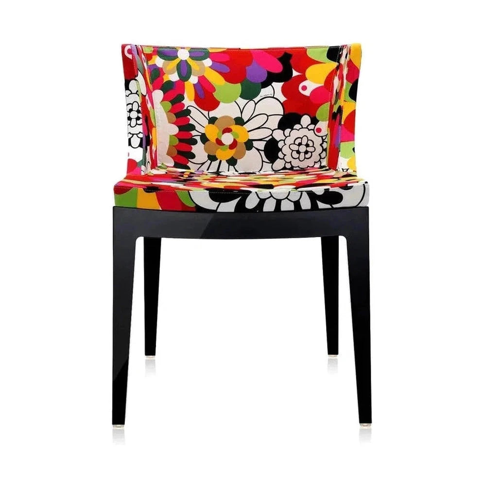[product_category]-Kartell Mademoiselle à La Mode Armchair, Black/Vevey Red Tones-Kartell-8034105782624-04892QQ-KAR-1