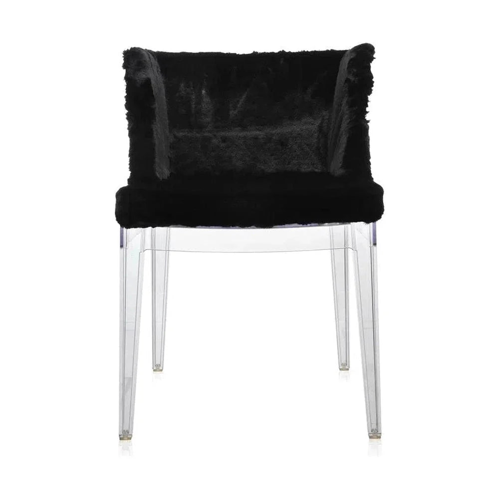 [product_category]-Kartell Mademoiselle Kravitz Armchair, Transparent/Black-Kartell-8058967177060-0419309-KAR-1