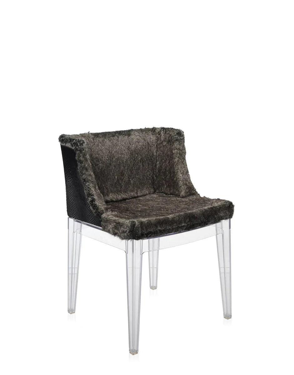 [product_category]-Kartell Mademoiselle Kravitz Armchair, Transparent/Grey-Kartell-8058967177008-0419307-KAR-2