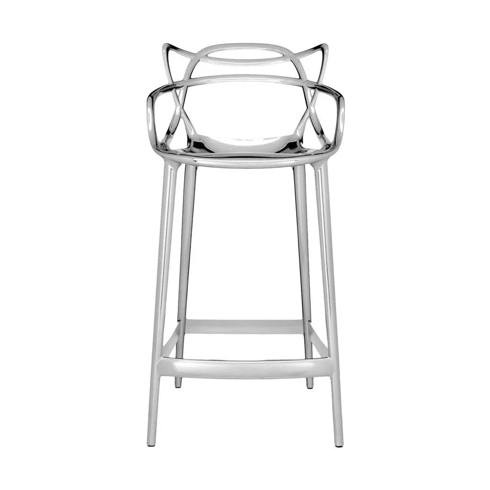 [product_category]-Kartell Masters Stool 65 Cm, Chrome-Kartell-8058967224702-05849XX-KAR-1