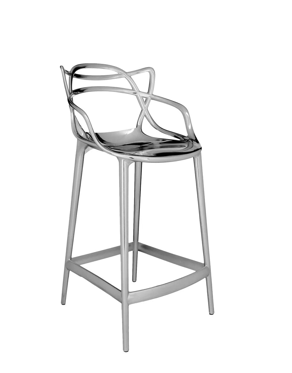[product_category]-Kartell Masters Stool 65 Cm, Chrome-Kartell-8058967224702-05849XX-KAR-2