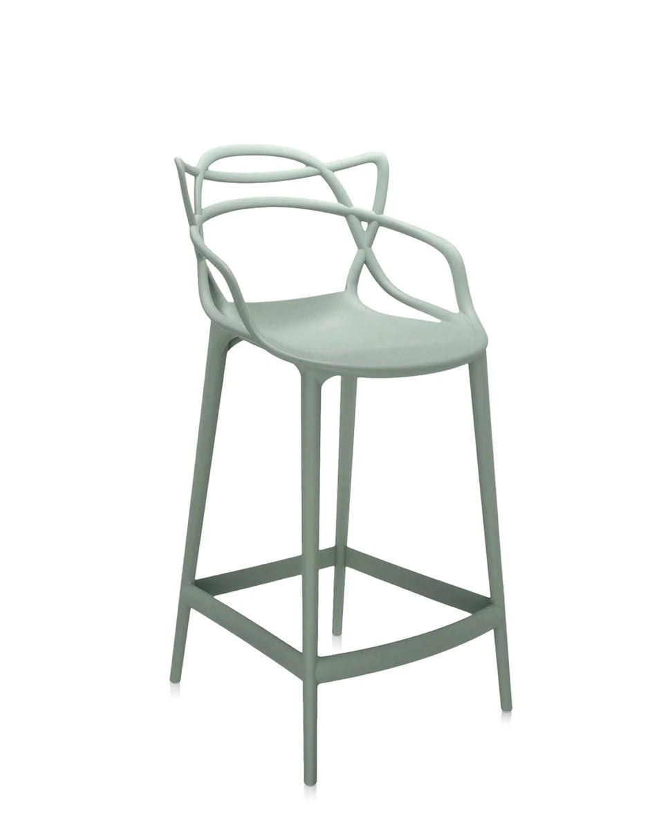 [product_category]-Kartell Masters Stool 65 Cm, Sage Green-Kartell-8058967184785-0586914-KAR-2