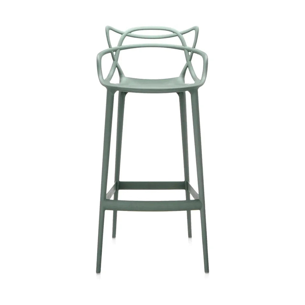 [product_category]-Kartell Masters Stool 75 Cm, Sage Green-Kartell-8058967184686-0586814-KAR-1
