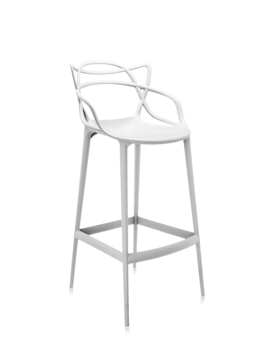 [product_category]-Kartell Masters Stool 75 Cm, White-Kartell-8058967184624-0586803-KAR-2