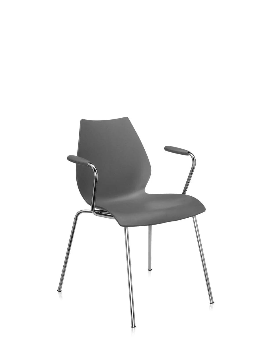 [product_category]-Kartell Maui Armchair, Charcoal-Kartell-8058967036794-028721M-KAR-2