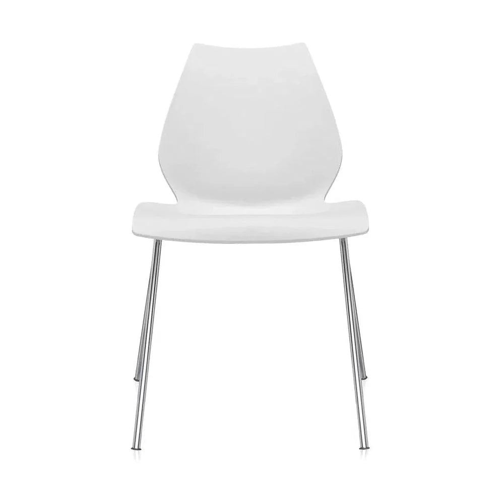 [product_category]-Kartell Maui Chair, Zinc White-Kartell-8034105783348-028702M-KAR-1