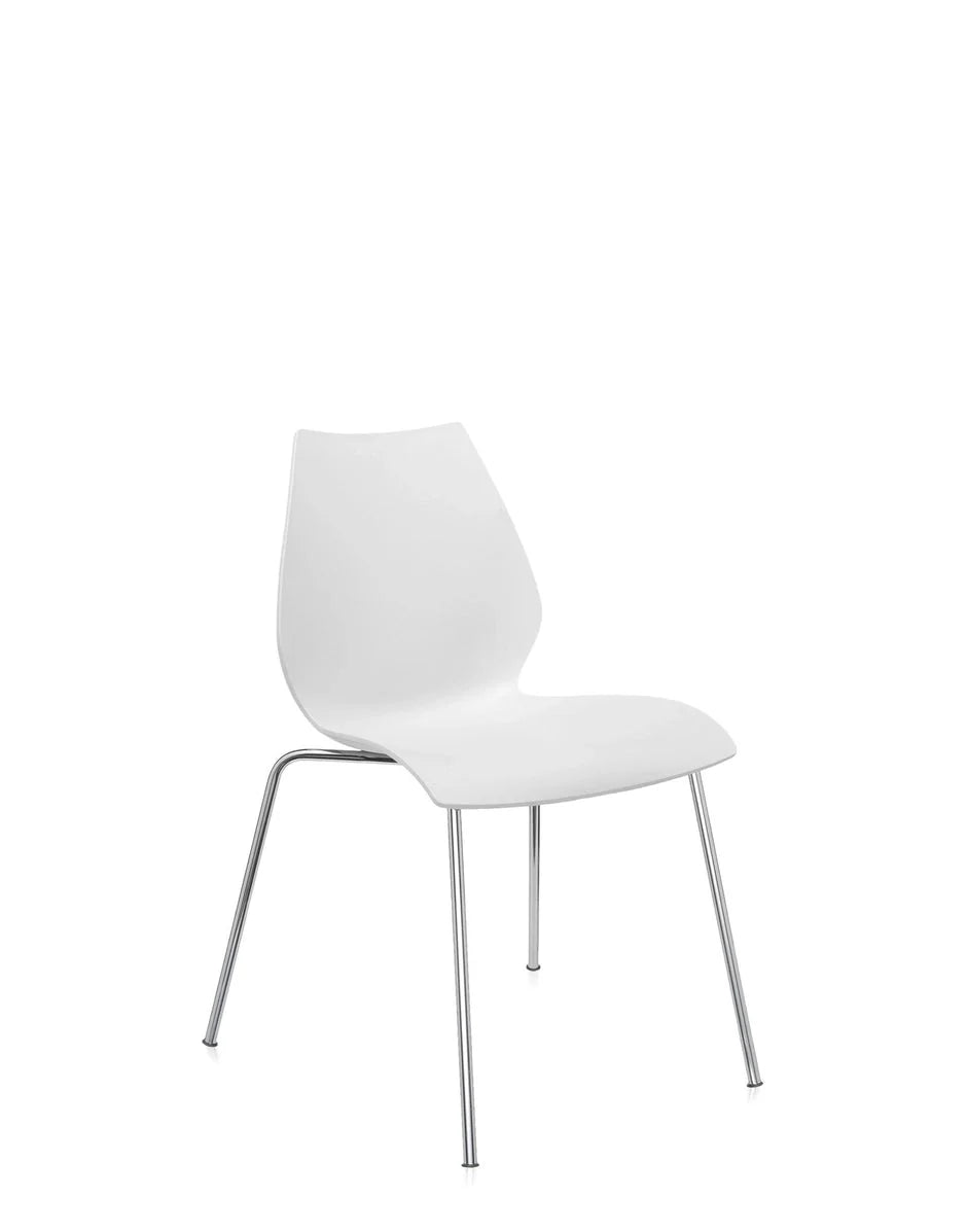 [product_category]-Kartell Maui Chair, Zinc White-Kartell-8034105783348-028702M-KAR-2