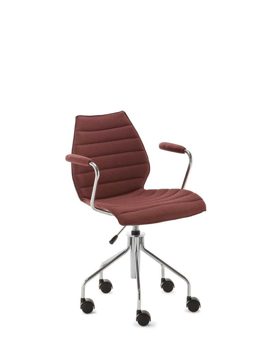 [product_category]-Kartell Maui Soft Noma Armchair, Brick Red-Kartell-8058967303797-02897NM-KAR-2