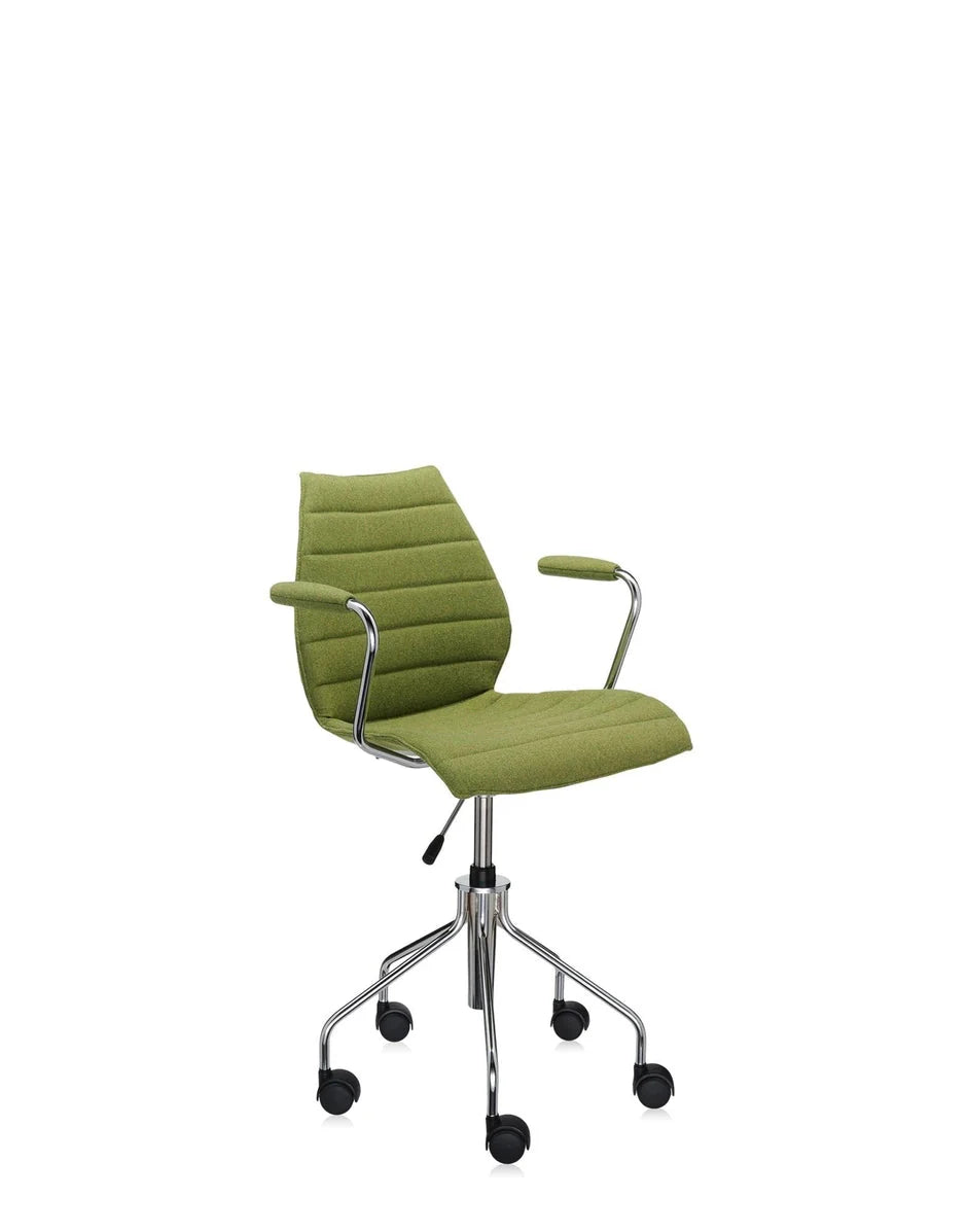 [product_category]-Kartell Maui Soft Trevira Armchair, Acid Green-Kartell-8058967176391-02897SS-KAR-2
