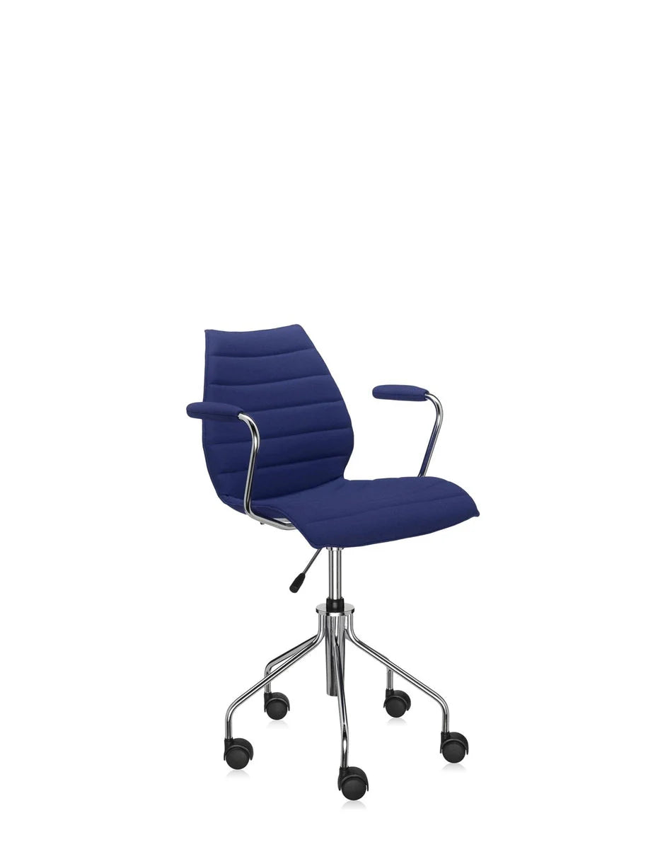 [product_category]-Kartell Maui Soft Trevira Armchair, Blue-Kartell-8058967176452-02897PP-KAR-2