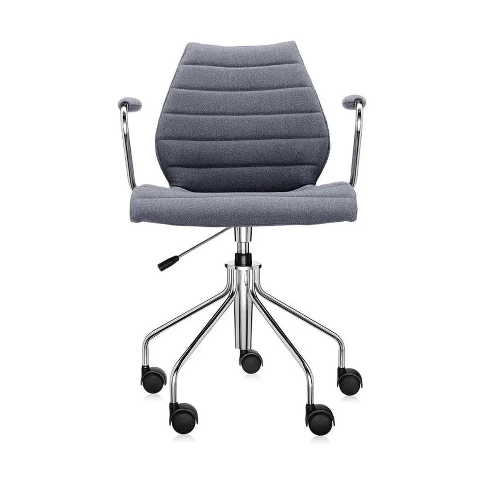 [product_category]-Kartell Maui Soft Trevira Armchair, Grey-Kartell-8058967176476-02897CC-KAR-1