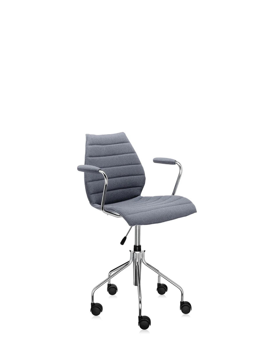[product_category]-Kartell Maui Soft Trevira Armchair, Grey-Kartell-8058967176476-02897CC-KAR-2
